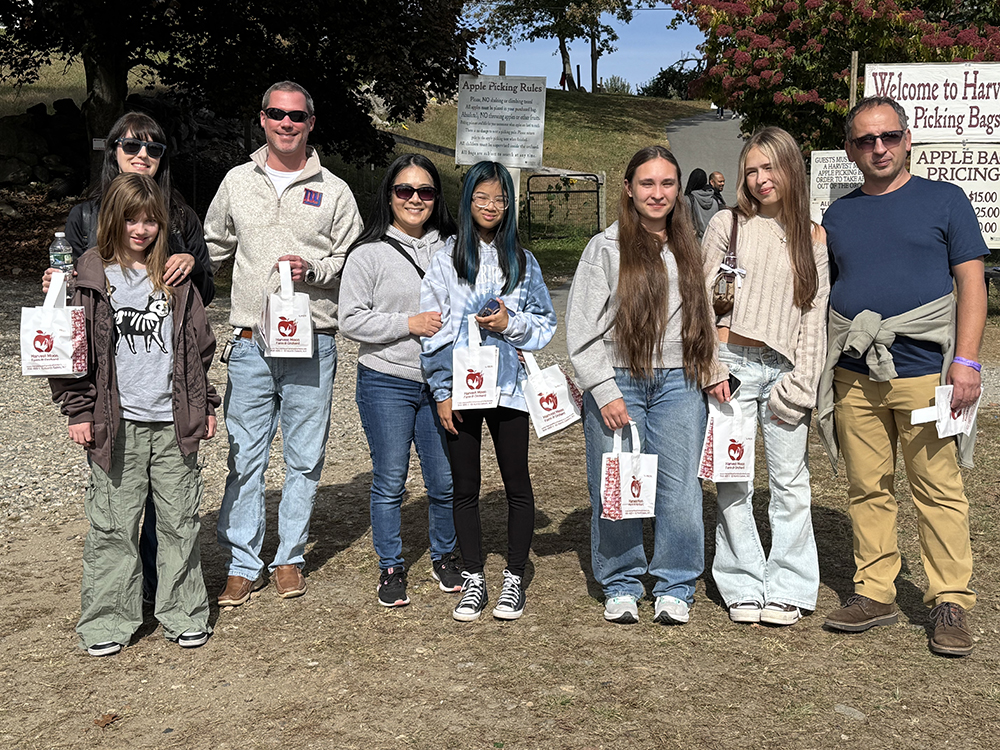 Apple picking outing