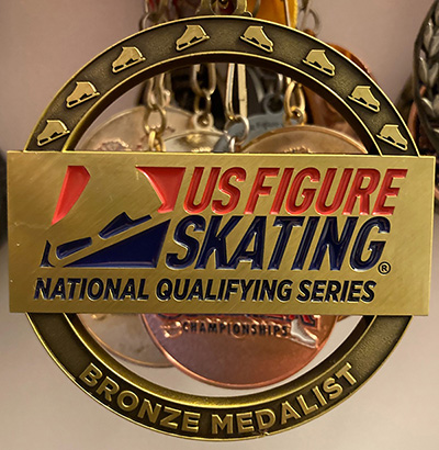 Lara's medal